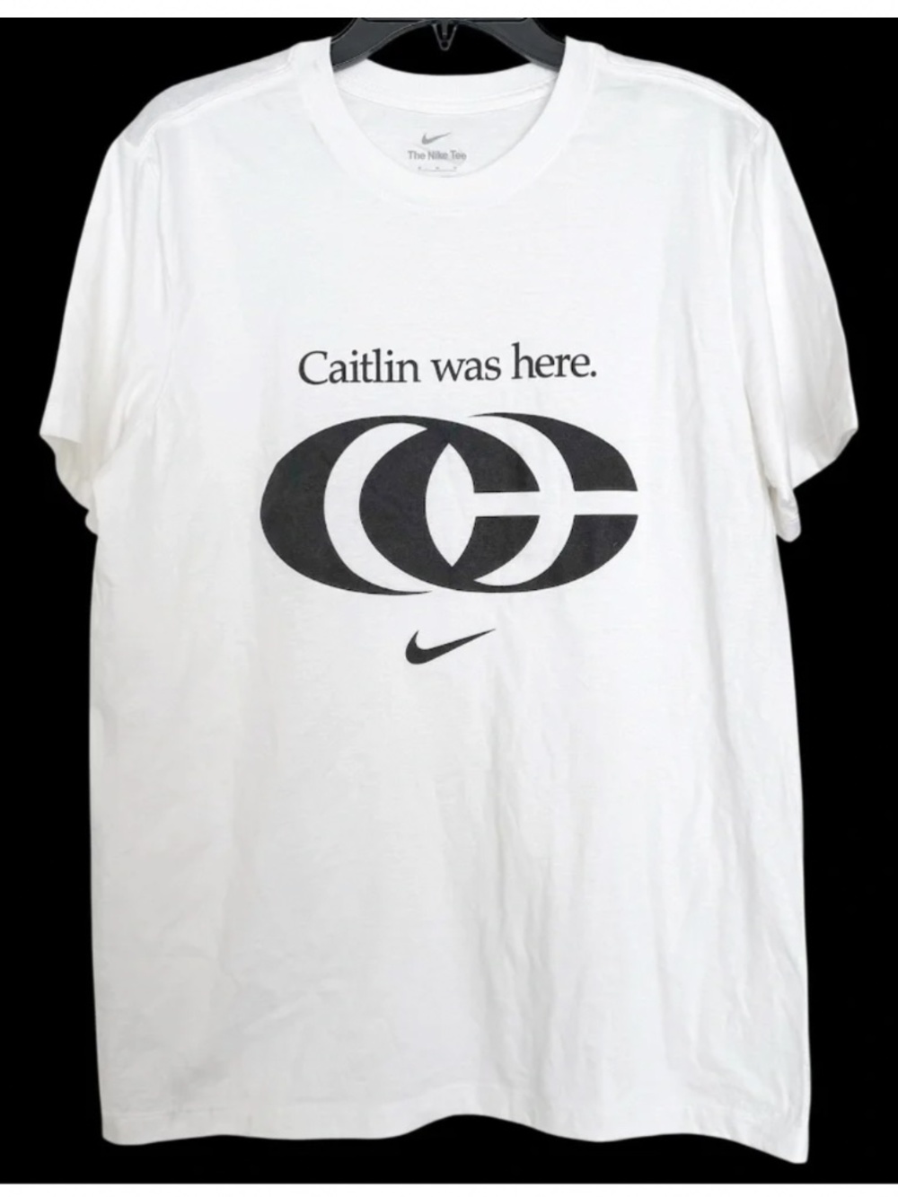 NIKE Caitlin Was Here Signature Logo Launch Limited Edition Indiana Fever Medium